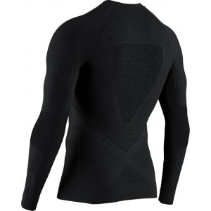 Термофутболка мужская X-BIONIC® ENERGY ACCUMULATOR 4.0 Round Neck Long Sleeve Black/Black арт.: EA-WT06W19M-B026